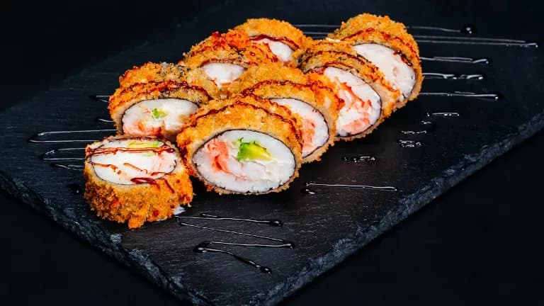 Sake Ebi tempura